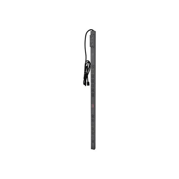 APC Basic Rack PDU Zero U Nätdistributionsenhet (rackmonterbar) AC 200-208 V 4992 VA-ingång: NEMA L6-30-kontakter...- USED Svart
