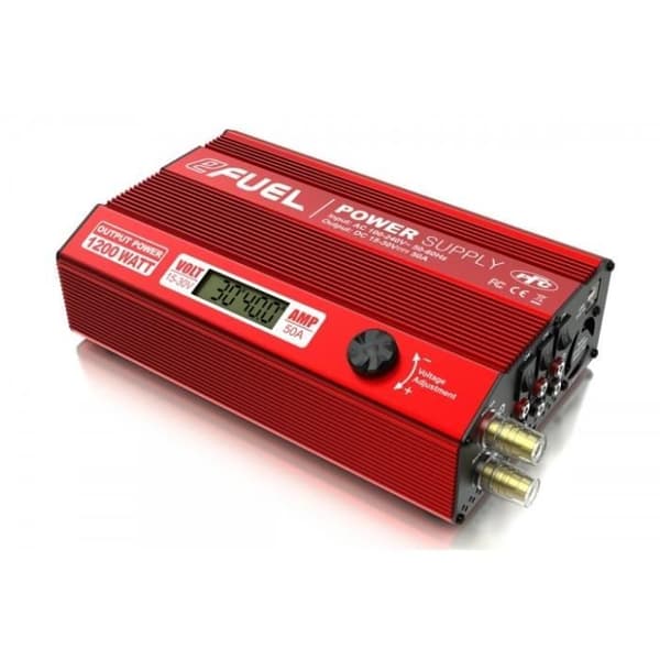 IMAX - SkyRC Strömförsörjning 50A (1200W) Efuel Svart, Röd