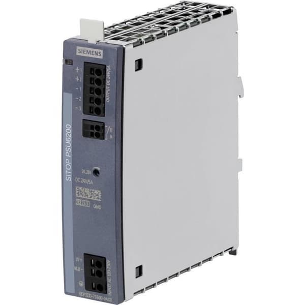 Matning - Siemens - 6EP3333-7SB00-0AX0 - 120 W - 5 A - Rektangulär