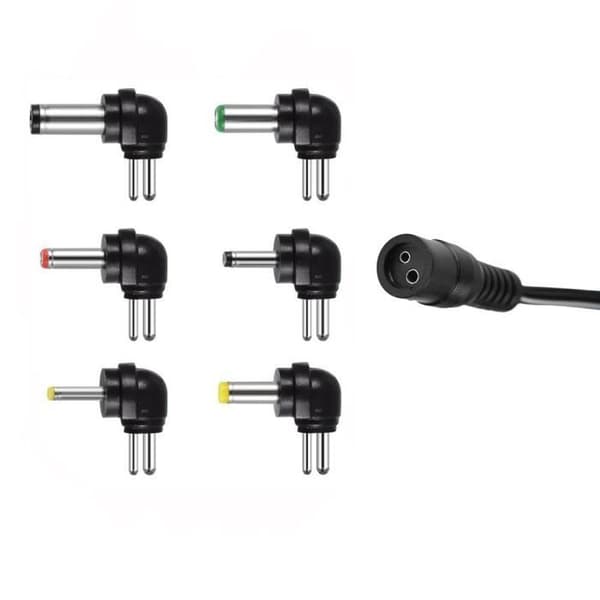 Strömadapter - Ej specificerad - 12W - 6 uttag - 3V till 12V - Inomhus