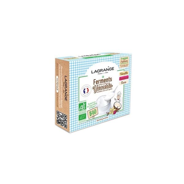 Lagrange jäser för smaksatt yoghurt utan tillsatt socker 385004 - 3196203850041