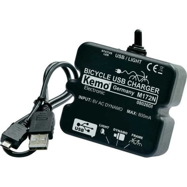 USB laddningskontroll för Kemo M-172N cyklar