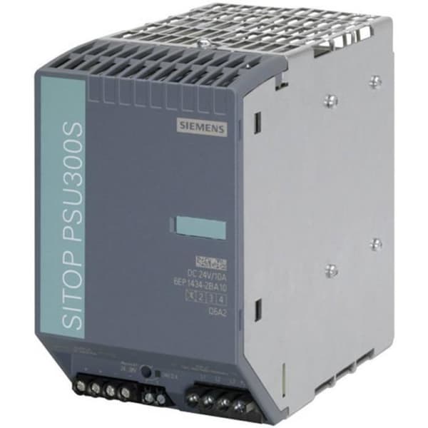 Strömförsörjning - SIEMENS - SITOP PSU300S - 960 W - DIN-skena - 24 V/40 A Multifärg