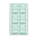 Miniatyrbild 4 av 4: Scrapcooking Pack med 6 silikonformar 3000 Bears - 3700392430009
