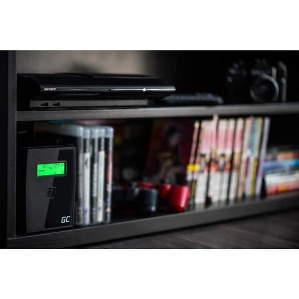 Green Cell® UPS Inverter 600VA (360W) 230V Avbrottsfri strömförsörjning Line-Interactive AVR Avbrottsfri strömförsörjning