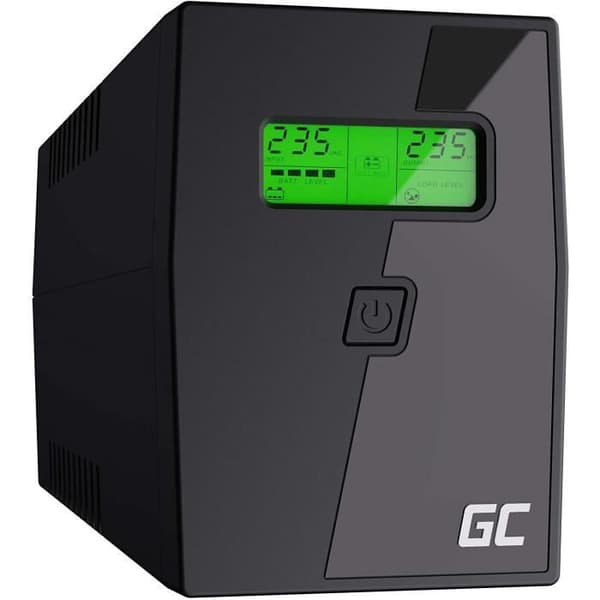 Green Cell® UPS Inverter 600VA (360W) 230V Avbrottsfri strömförsörjning Line-Interactive AVR Avbrottsfri strömförsörjning