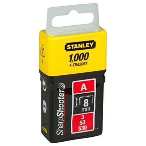 Stanley Agrafe 10 mm Typ A Förpackning 5000 stycken - 1-TRA206-5T