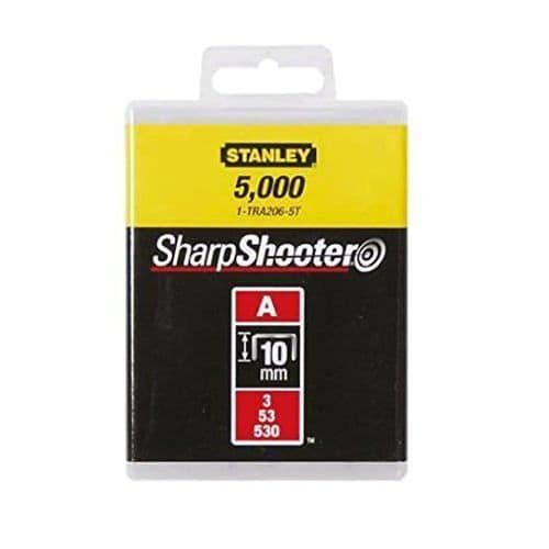Stanley Agrafe 10 mm Typ A Förpackning 5000 stycken - 1-TRA206-5T