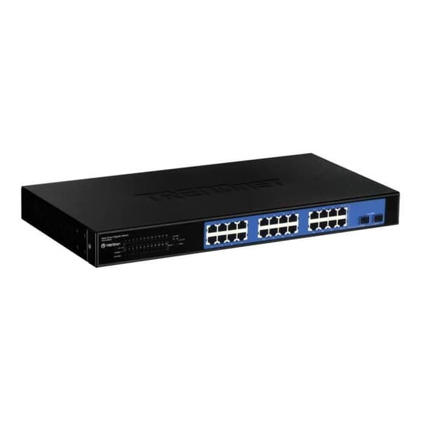 TRENDNET Nätadapter - 160 W - För Switch - 120 V AC, 230 V AC Ingång - 48 V DC / 3,34 A utgång Svart