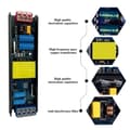 Miniatyrbild 5 av 6: Transformator 220V 12V LED-drivrutin 100W - Transformator 8,3A Strömadapter - Svart, 220V AC till 12V DC-omvandlare