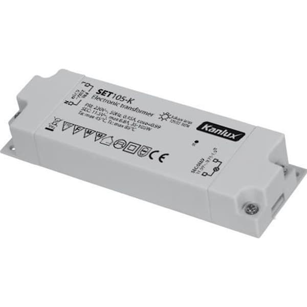 Elektronisk transformator - KANLUX - 105W - Rektangulär - Inomhus - Elektrisk