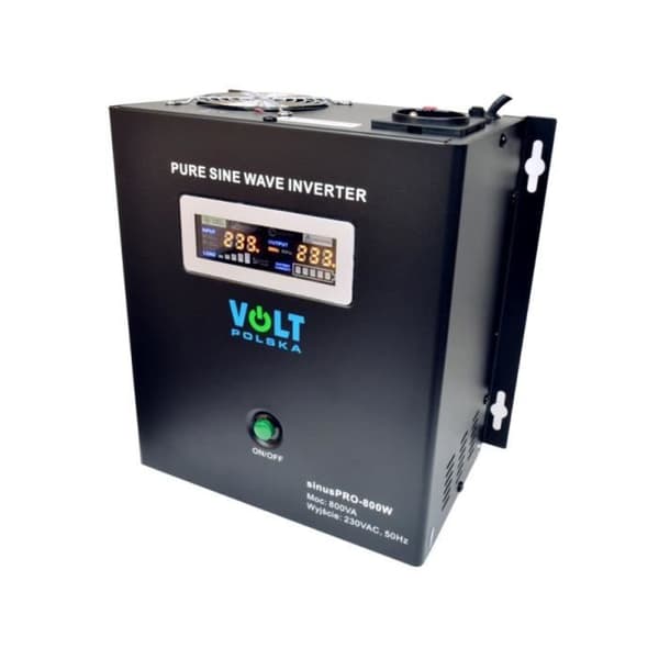 Konverter sinusPRO 800W 12V/230V svart