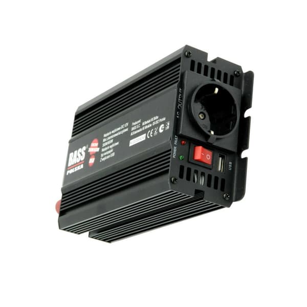 Spændingsomformer 600 W, 12 V, fuld sinus