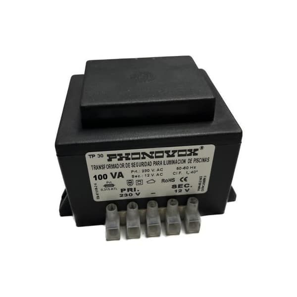 Pooltransformator - GENERISK - 100va 230/12v - Elektrisk - Utomhus - 70w