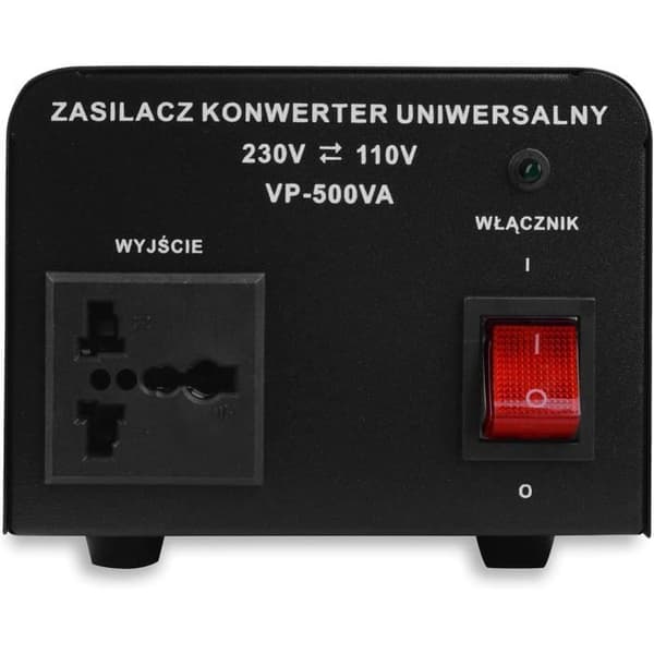 Spänningsomvandlare - Volt Polska - VP 500 - 500 VA - Metall - Inomhusbruk