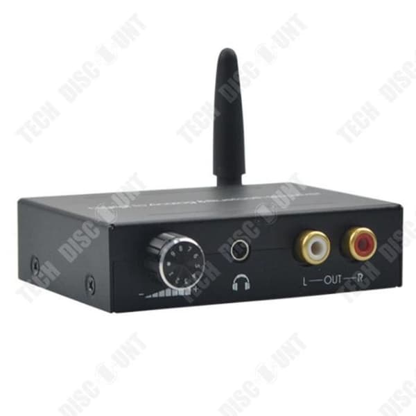 TD® Bluetooth DAC Converter Optisk koaxial digital ljudsignal till 2RCA och 3,5 mm stereo analog signal