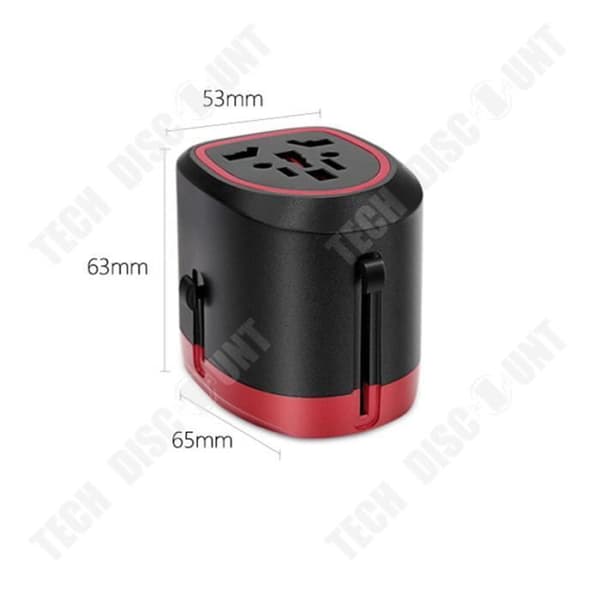 TD® Conversion Socket Universal Conversion Socket med kraftfullt internt Power Red Conversion Socket och Conversation Socket