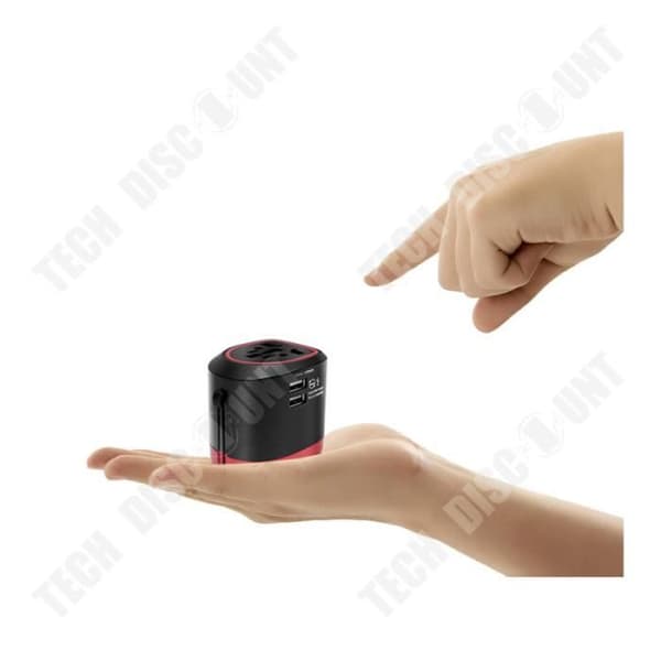 TD® Conversion Socket Universal Conversion Socket med kraftfullt internt Power Red Conversion Socket och Conversation Socket