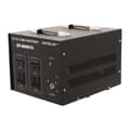 Miniatyrbillede 1 af 2: Spændingsomformer Transformer, 4500W Effekt, Dobbelt US og EU Stik,sort
