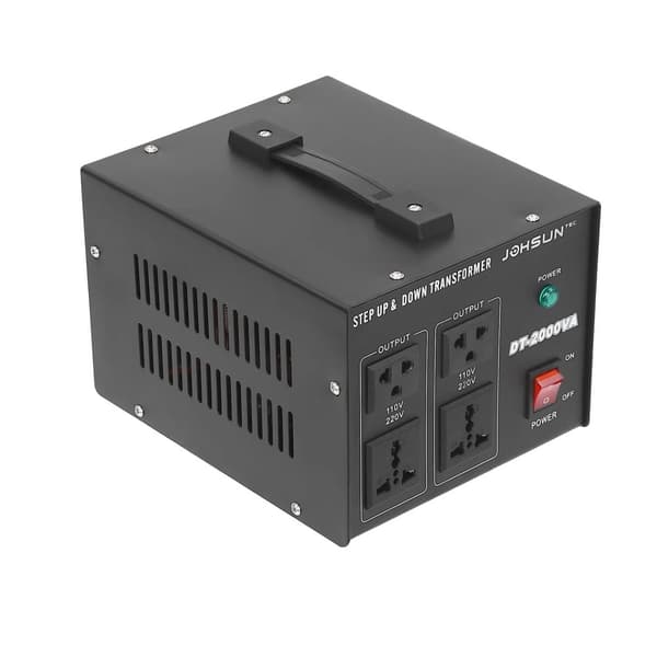 Spændingsomformer Transformer, 2400W / 2000W Effekt, Flere Sikkerhedsfunktioner,2000W