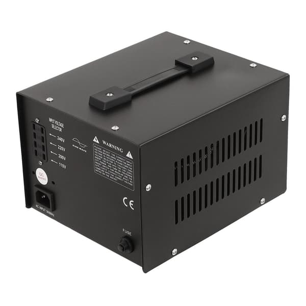 Spänningsomvandlare Transformator, 5000W Maximal Effekt, Kompakt Storlek,svart