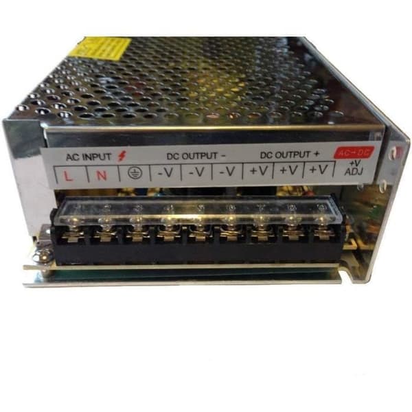 DC-transformator - Economraluz - 220V-12V - 20A - 240W - Metallisk Klass A