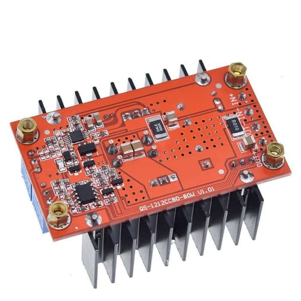 Tecnoiot - A678-80WUPDOWN-58-1PCS - 1st DC-DC 9-35V till 1-35V 80W Step Up Down Buck Boost Converter strömförsörjningsmodul