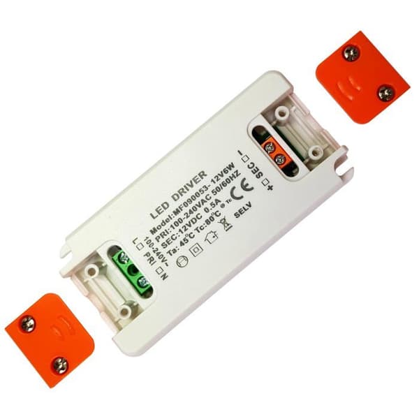 Elektrisk försörjning - transformator - konverterare Pb-frakt - 705 - LED-transformator 12 V DC 6 W
