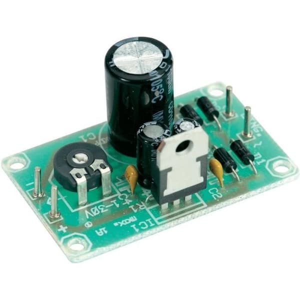 Spänningsregulatorkortsats för LM 317-T...