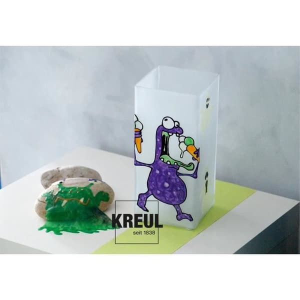 KREUL Fönsterfärg Monsterfest Set - 42850