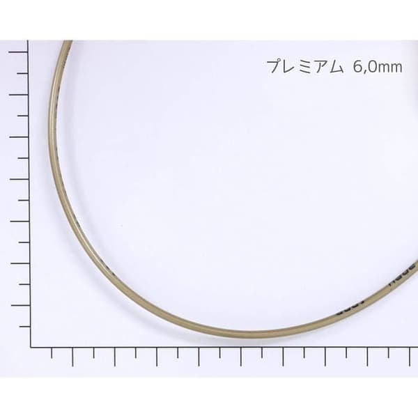 ADDI Rundsticka 60cm 6 mm Mässingspets + Guldrep - 105-7 60 6.0