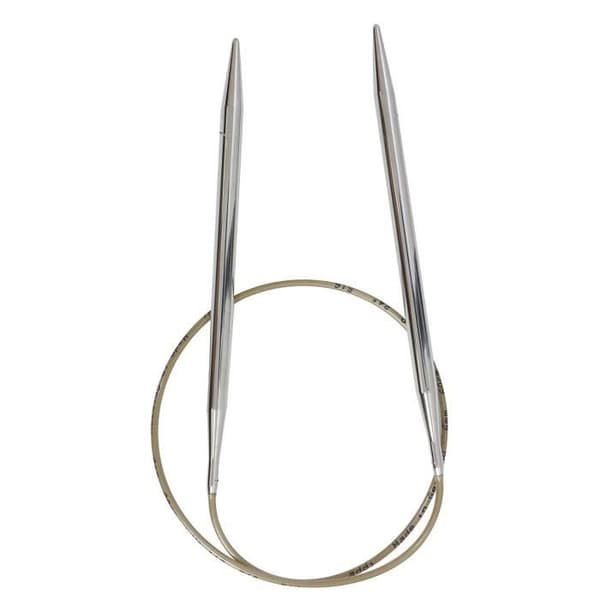 ADDI Rundsticka 60cm 6 mm Mässingspets + Guldrep - 105-7 60 6.0