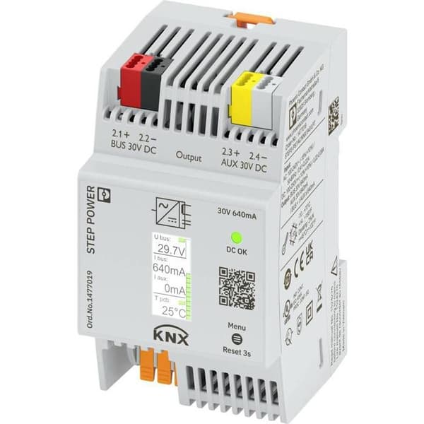Phoenix Contact STEP3-PS/1AC/KNX/640/LPT DIN-skena strömförsörjning 30 V/DC 640 mA 19,2 W Innehåll 1 st.