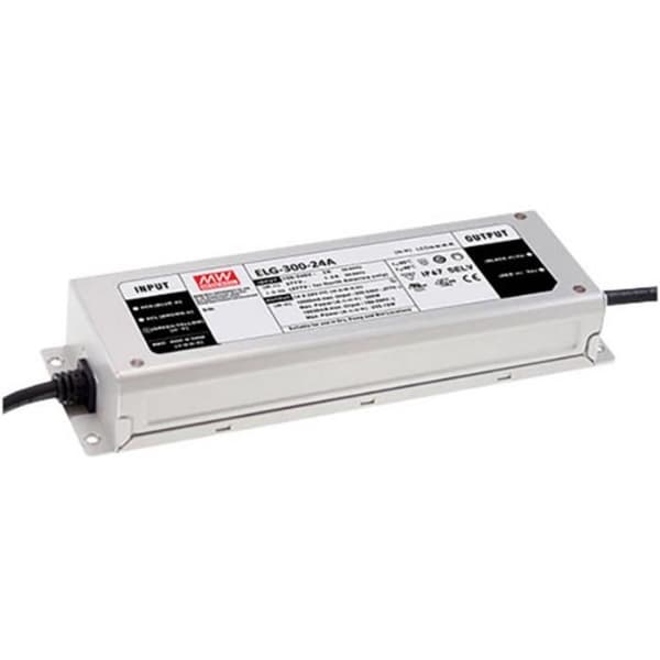 Mean Well Konstant Spänning LED Driver ELG-300-24A 300 W 12,5 A 14,4 - 24 V/DC 1 st
