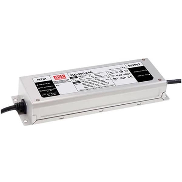 Mean Well Konstant Spänning LED Driver ELG-300-24A 300 W 12,5 A 14,4 - 24 V/DC 1 st