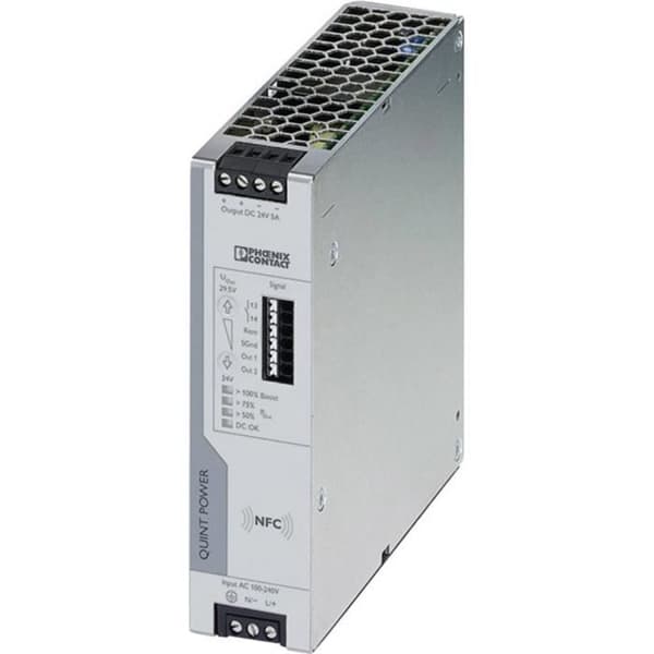 Strömförsörjning - PHOENIX CONTACT - QUINT4-PS/1AC/24DC/5 - 120 W - 24 V/DC - 5 A