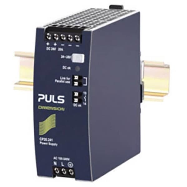 Strömförsörjning rail DIN - PULS - DIMENSION CP20.241 - 20 A - 480 W - Blå