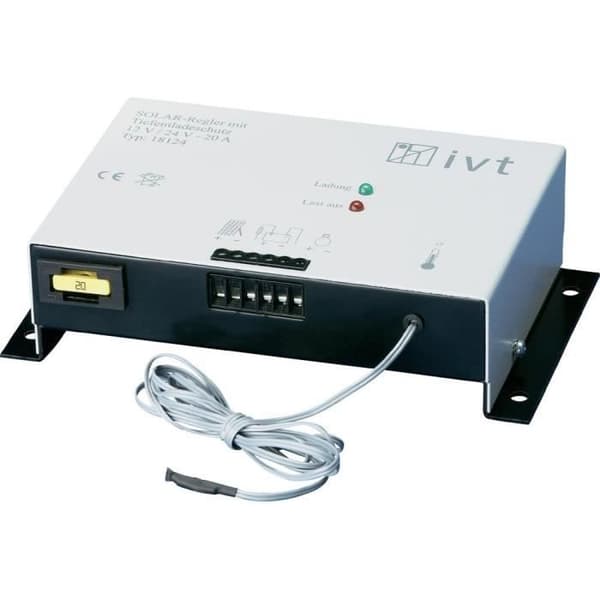 Solar regulator - IVT - 12-24V 20A 240 Wp - Solar regulator