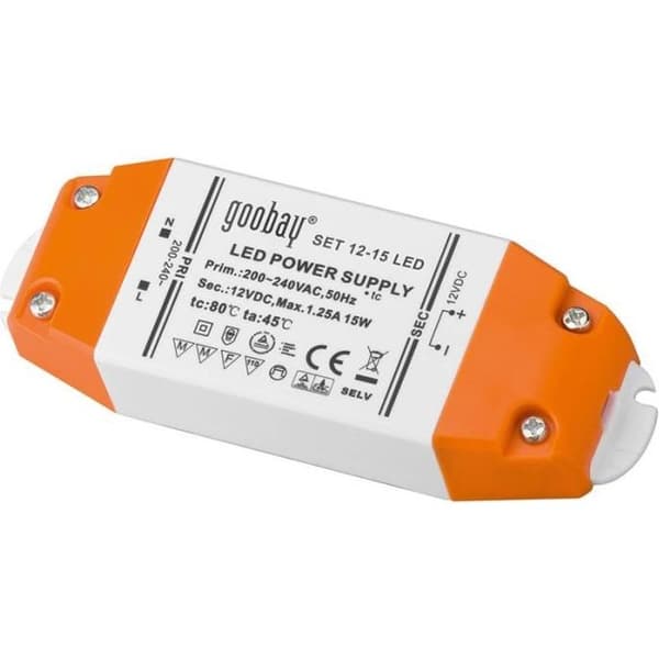transformator 15W LED / 12V