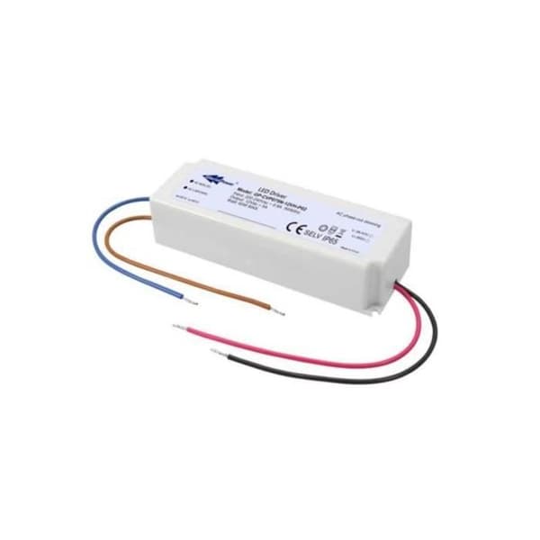 Glacial Power KONSTANT SPÄNNING LED STRÖMFÖRSÖRJNING - 75W 12V 5A - TRIAC DIMMING