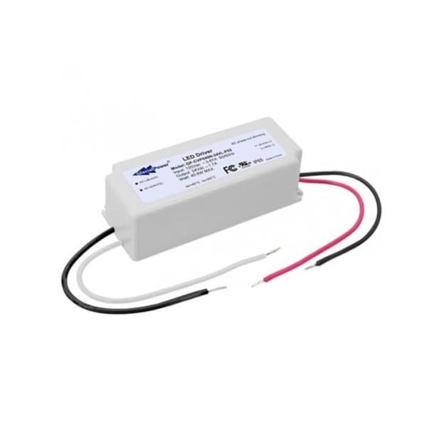 Glacial Power KONSTANT SPÄNNING LED STRÖMFÖRSÖRJNING - 40 W 12 V 3,4 A - TRIAC DIMMING
