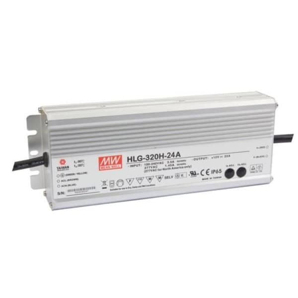 Switching power supply - Mean Well - 320 W - Enkel utgång - 24 V