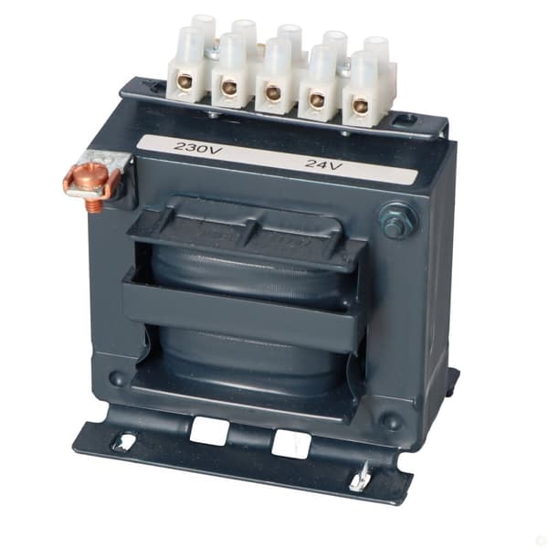 Enfaset transformer TMM 63VA 230/24V IP00 adskillende eller sikkerhedstransformer med tokammerramme