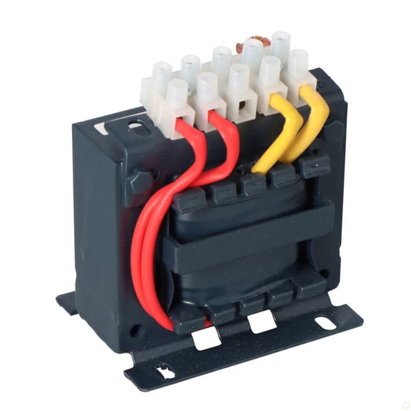 Enfaset transformer TMM 63VA 230/24V IP00 adskillende eller sikkerhedstransformer med tokammerramme