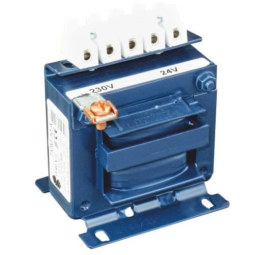 Enfaset transformer TMM 63VA 230/24V IP00 adskillende eller sikkerhedstransformer med tokammerramme