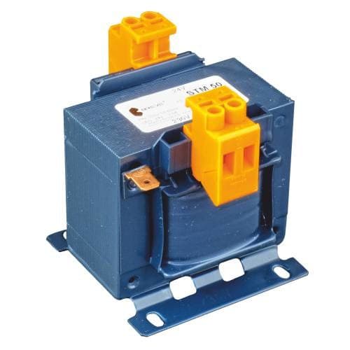 Enfastransformator STM 160VA 230/24V IP00 separerande eller säkerhetstransformator med enkelkammarram
