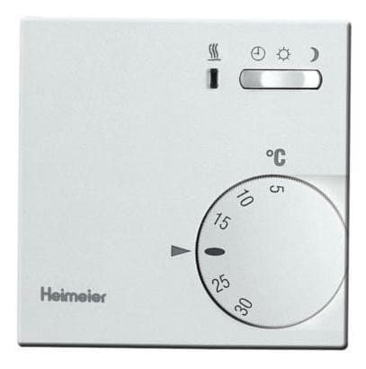 Rumstermostat 220V/termisk återkoppling/med brytare