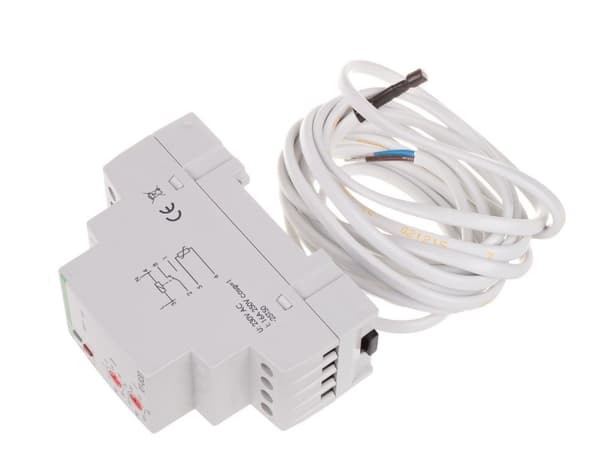 Temperaturregulator RT-820 med givare i set, temperaturregleringsområde: 4÷30°C, kontakter: 1P, I=16A, 2 moduler