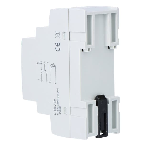 Temperaturregulator RT-820 med givare i set, temperaturregleringsområde: 4÷30°C, kontakter: 1P, I=16A, 2 moduler