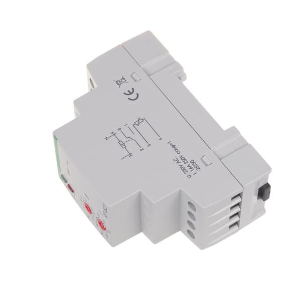 Temperaturregulator RT-821 med givare i set, temperaturregleringsområde: -4÷5°C, kontakter: 1P, I=16A, 2 moduler